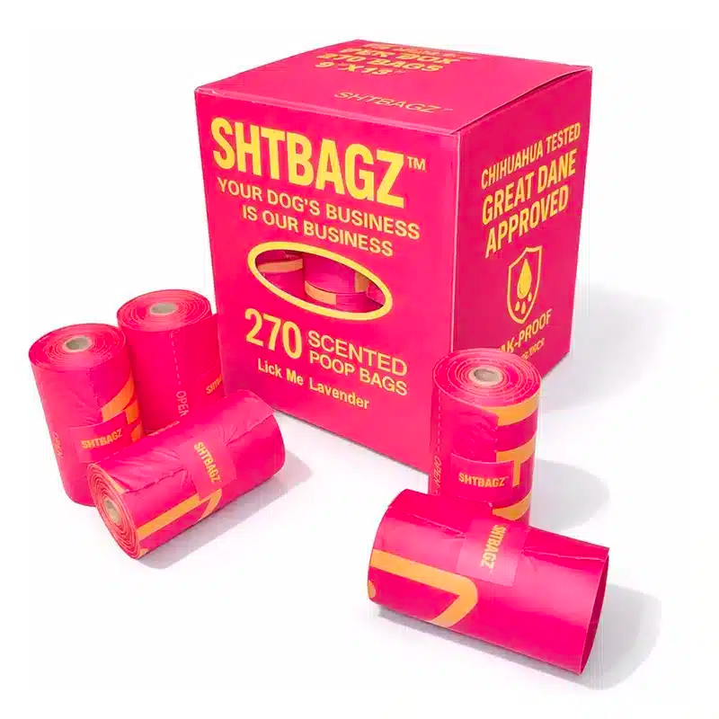 SHTBAGZ — 270 Scented Dog Poop Bags