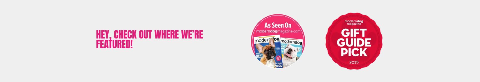 As seen on Modern Dog Magazine — Gift Guide Pick 2025